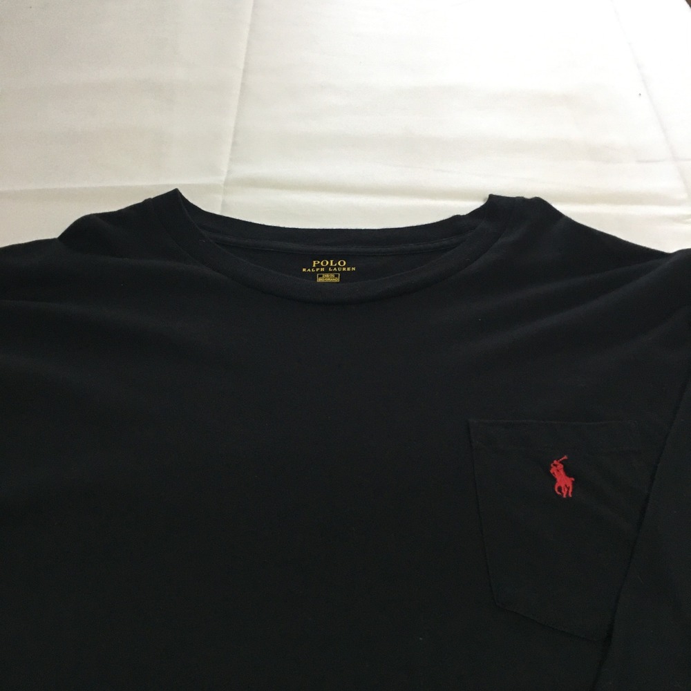 Polo Ralph Lauren Men's 2XB Long Sleeve T-Shirt Black Preppy - Picture 3 of 8